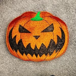 Sleepyville Critters Pumpkin Jack O Lantern Purse
